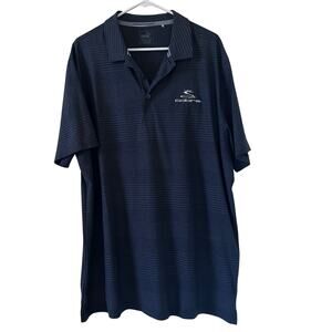 Puma Golf Pounce Aston Polo Shirt Peacoat - XXL